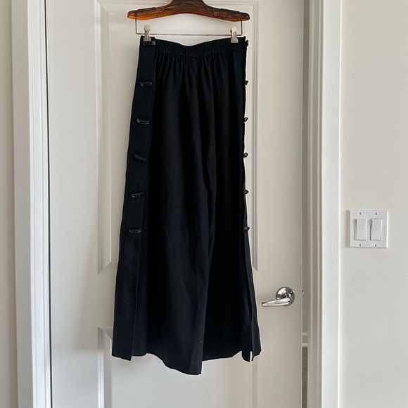 Farm Rio Black Button Pants - Picture 3 of 7